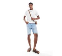 Lee 5 Pocket Short Pantaloncini in Denim, London Boy, 34W Uomo