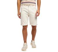 Lee 5 Pocket Short Pantaloncini in Denim, Clean White, 36W Uomo