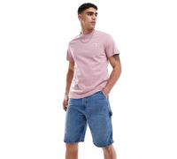 Lee - Pantaloncini vestibilità comoda lavaggio blu medio con ginocchia doppiate W34