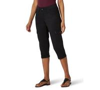 Lee - Pantaloni Capri Cargo da Donna con vestibilità Comoda Austyn, Nero, 42