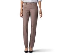 Lee, Pantaloni da Donna, a Gamba Dritta - Beige - 44 Corto