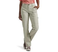 Lee Pantaloni da Donna Ultra Lux Comfort con Flex-to-Go Utility Pant, Pietra Salina, 42
