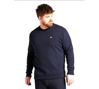 LEE Patch Crew SWS Midnight Felpa Uomo Girocollo Cotone Casual Sport Logo Ori...