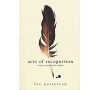 Lee Patterson Acts of Recognition (Tascabile)