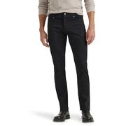 Lee Men's Performance Series Extreme Motion Straight Fit Tapered Leg Jean, Black, 36W x 30L