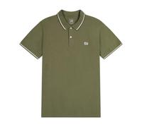 Lee Pique Polo da Uomo, Verde Mercantile, XL