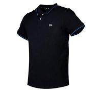 Lee Pique Polo T-Shirts Uomo, Nero (Black), XXL