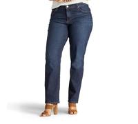 Lee Plus Size Relaxed Fit Straight Leg Jean Jeans, Verona, 50 Petite da Donna