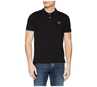 Polo Lee Small Logo manica corta nero - XL