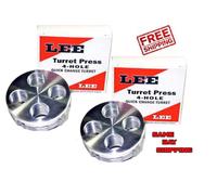 LEE Precision 90269x2 Turret Press 4 Fori Quick Change TURRETS 2 Pezzi