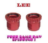 Lee Precisione Smart Blocco Chiusura Culatta Boccole Rosso 2 Confezione Nuova