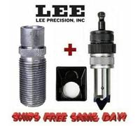Lee Quick Trim Die W/Deluxe Potenza Custodia Trimmer per 357 Magnum New 90670+