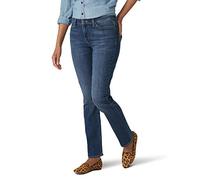 Lee Regular Fit Straight Jeans Donna, Blu (Seattle), 40 Lungo