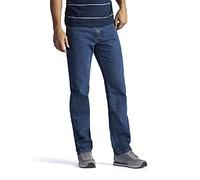 Lee Regular Fit Straight Leg Jeans Jeans Uomo, Blu (Pietra Media), 38W/34L