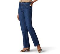 Lee Relaxed Fit Straight Leg Jean Jeans, Meridian, 46 Donna