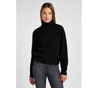 Lee Roll Neck Knit Donna Maglia Collo Alto Dolcevita Casual in Maglia