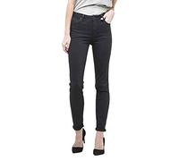 Lee Scarlett High, Jeans Donna, Black Rinse, 26W / 31L