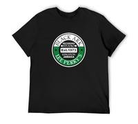 Lee Scratch Perry Ark Recording Studio Reggae Vinyl Records 45'S Mens Cotton Tshirt Size L