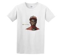 Lee Scratch Perry - Reggae Icon Jamaica Dub Lover's Rock Disco Devil Men Adult Short Sleeve White S