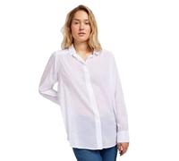 Lee Shirred Blouse Maglietta, Bianco, S Donna