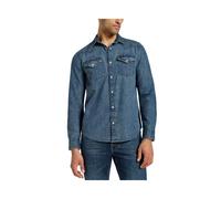 Lee, ,Shirts ,Uomo ,Blu ,M Denim Camicie