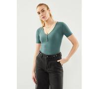 Lee - Ss Henley Verde - Abbigliamento M Verde
