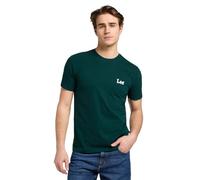 Lee SS Small Logo Tee, Jade Forest, M
