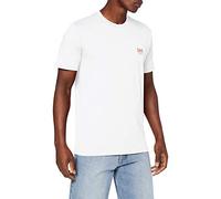 Lee SS SMALL LOGO TEE T-shirt Uomo, Bianco (White), Small