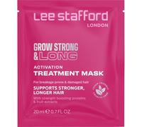 Lee Stafford Maschera da viaggio per la crescita dei capelli, cresce forte e lungo, miglior trattamento nutriente per capelli secchi danneggiati, risciacquo profondo, maschera idratante con proteine