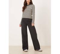 Lee - Stella - Jeans ampi a vita alta neri-Nero W28 L31