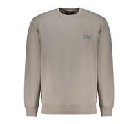 Lee, ,Sweatshirts & Hoodies ,Uomo ,Grigio ,M Felpa Grigia a Maniche Lunghe con Stampa