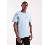 Lee - T-shirt a maniche corte blu con tasca M