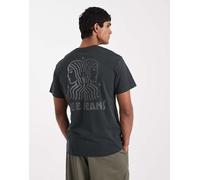 Lee - T-shirt a maniche corte comoda nera con logo-Nero M