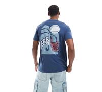 Lee - SS RELAXED TEE Blu - Abbigliamento M Blu