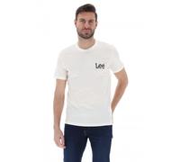 LEE T-Shirt Wobbly logo Uomo Ragazzo Mezza Manica Corta Maglia Giro Collo
