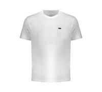 Lee, ,Tops ,Uomo ,Bianco ,S Magliette Bianca in Cotone con Tasca