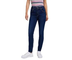 Lee Ulc Skinny Jeans, Deepest Dark, 48 IT (34W/33L) Donna