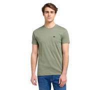 Lee Ultimate Pocket Tee T-Shirt, Olive Stone, L Uomo