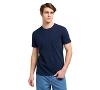Lee Ultimate Pocket Tee T-Shirt, Rivet Navy, L Uomo