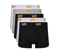 Lee Uomo, Boxers, Nero/Bianco/Grigio, Confezione da 5, XL