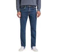 Lee Uomo Brooklyn Straight Jeans, Blu (Mid Stonewash), 32W / 32L