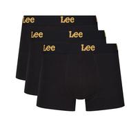 Lee Uomo, Boxers, Nero, Confezione da 3, Piccolo