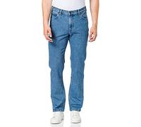 Lee Uomo Jeans West, Regular Straight Fit, Straight Leg, Light New Hill, 34W / 32L