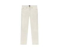 Lee Uomo Jeans West, Regular Straight Fit, Straight Leg, White, 38W / 32L