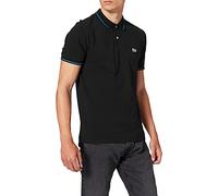 Lee Pique Polo T-Shirts Uomo, Nero (Black), 5XL