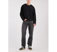 Lee - West - Jeans dritti grigio scuro slavato W34 L34