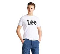 Lee Maglietta nero / bianco, Taglia XXL