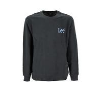 Lee Wobbly SWS Maglia di Tuta, Nero delavé, XL Uomo