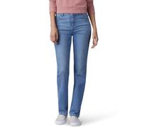 Lee Women's Classic Fit Monroe Straight-Leg Jean, Inspire Blue, 18 Long