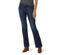 Lee Womens Misses Regular Fit Bootcut Jean Compass 14 Corto